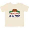 thumbnail image 3 of Inktastic Football Daddy is the Coach Childs Boys Baby T-Shirt, 3 of 5