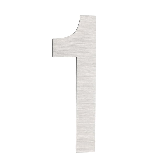 Number 1 Self Adhesive House Address Numbers for Outside 3.54x1.18 inch