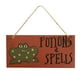 thumbnail image 2 of Decoraciones de Halloween, adornos de Halloween, regalos de Halloween, letrero colgante de Halloween, letrero espeluznante para puerta de entrada, letrero decorativo colgante para fiesta de Halloween,, 2 of 9