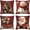 01-RedD, variant on Sahpxhe Christmas Throw Pillow Cover 18X18 Set Of 4 Christmas Tree Santa Sleigh Pattern Soft Cushion Covers for Sofa Couch Home Decor