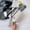 WHITE, variant on Glossy Wide strap Women shoulder bag designer rivet crossbody bags for female Handbags silver bolsas feminina black