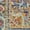 Blue/Orange/Magenta, variant on Nourison Persian Vintage Persian Ivory Blue 5'3" x 7'3" Area Rug, (5x7)