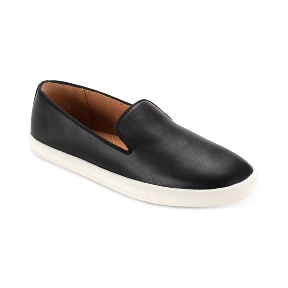 Style Co Pennyy Slip-On Sneakers Black Smooth 5.5M