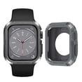 thumbnail image 2 of Elegant Choise Case for Apple Watch Series 8/7/6/5/4/SE 2 40/41mm Frame Hard PC Cover, Gray, 2 of 12