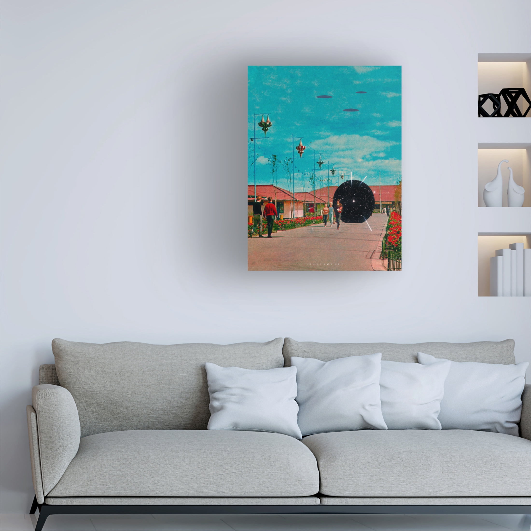 Trademark Fine Art spacerocket art 338 Canvas Wall Art