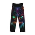 thumbnail image 6 of Daiia Futuristic Cat Warrior Men's Sleep Pant with Pockets and Drawstring,Pajama Pants-Small, 6 of 9