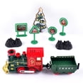 thumbnail image 2 of Steam Train Model, Classic Train Sound Light, Interactive Track System, Battery Operated Collectible Toy Train Set, Ideal Indoor Entertainment, for Boys Girls Christmas Gifts, Educational Toy Train,, 2 of 6