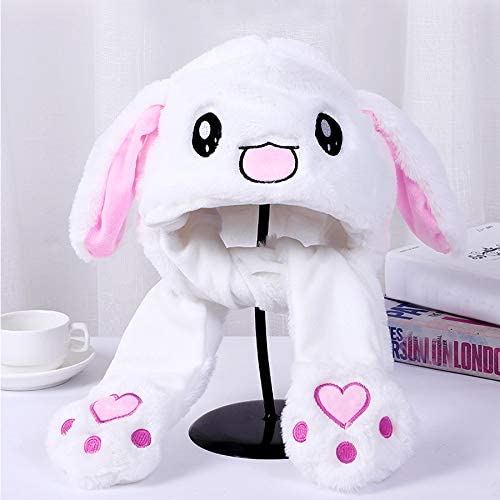 Bonnet De Noël Gonflable Avec Oreilles Mobiles - Pour Enfants - Taille Jusqu'à 60 Cm - Parfait Fêtes, Déguisements, Cosplay