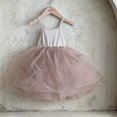 thumbnail image 1 of 2023 Été Nouvelle Robe Sans Manches pour Bébé Fille Robe Tutu pour Filles Robe Princesse en Dentelle Unie Robe de Fête Mode pour Nourrisson Vêtements pour Bébé, 1 of 7