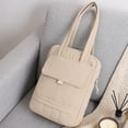 thumbnail image 6 of Ckraxd Women's Multi-Functional Shoulder Laptop Bag, Tote Bag for Tablets & Laptops, Canvas Handheld Bag, Ultralight Commute Bag for Work & Daily Use, 6 of 7