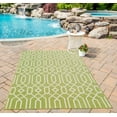 thumbnail image 5 of Momeni Rugs BAJA0BAJ-3GRN2346, Baja Collection Contemporary Indoor & Outdoor Area Rug, Easy to Clean, UV protected & Fade Resistant, 2'3" x 4'6", Green, 5 of 5