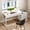 White, variant on Casacomoda White Computer Desk with 5 Drawers & Printer Stand, Reversible Storage Desk for Home Office, 53 Inch Writing Desk with Headphone Hook, White