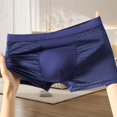 thumbnail image 3 of khonts,Men's Boxer Briefs Breathable Mesh Hollow Underwear Sexy Stretch Comfortable Underpants Blue XXXXXL, 3 of 3