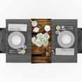thumbnail image 3 of Wood Retro Shabby Table Runner Luxury Home Dining Table Coffee Table Holiday Wedding Decoration Party Dinner Table Runner, 3 of 5