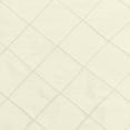 thumbnail image 2 of Ultimate Textile (3 Pack) Embroidered Pintuck Taffeta 52 x 70-Inch Oval Tablecloth Ivory Cream, 2 of 2