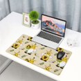 thumbnail image 6 of Kdxio Gnomes Bees And Sunflowers Print Large Gaming Mouse Pad,Non-Slip Base,Water Resist Keyboard Pad for Gamer,Office & Home,29.5 x 15.8 in, 6 of 9