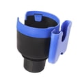 thumbnail image 1 of Soporte universal para teléfono con vaso para bebidas, accesorios interiores, multifunción, doble orificio, 2 unidades Azul, 1 of 8