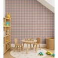 thumbnail image 7 of S4Sassy Plaid Print Wallpaper - Orange Wall Covering, 25" X 240" Self-Adhesive Textured Vinyl Walls Paper, Decorative Wallwrap, Easy Diy Walls Covering For Bedroom, Living Room, Living Space, 7 of 7