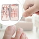 thumbnail image 4 of Juego de Cortaúñas para Herramientas de Acero Inoxidable Sunnimix Estuche de Regalo aseo para Mujeres Y hombres Clásico Conjunto de 12 piezas Traje de cuidado de uñas, 4 of 7