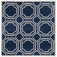 thumbnail image 3 of Safavieh Amherst Winnie Geometric Area Rug, Navy/Ivory, 5' x 5' Square, 3 of 10