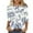Light Blue Plus Size Blouse for Women_i, variant on CYMMPU Loose Fit Tunic Tops Boho Blouses for Women Dressy Casual Floral Printed Round Neck Summer Fashion Shirts 3/4 Sleeve Spring Tops Lightweight Basic T-Shirts XL