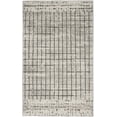 thumbnail image 3 of Nourison Concerto Contemporary Modern Ivory/Grey Area Rug, 3 of 8