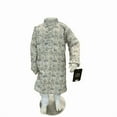 thumbnail image 1 of Ensemble Kurta Pantalon pour Garçons – Design Numérique en Rayonne Premium à Sequins, 12 Ans, 1 of 3