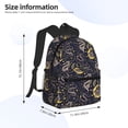 thumbnail image 2 of Fotbe Snake Sleep Mochila Ligera Casual para Laptop para Hombres y Mujeres, Mochila Impermeable de Uso Diario, Mochila para Universidad, 2 of 6