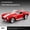 boxed red, variant on 1:24 1965 Shelby Cobra Convertible Roadster Model Simulation Sound Light Pulling Tire Shock Absorbing Boys Birthday Gift
