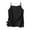 Black, variant on Cami Tops for Women Fashion Solid Color Casual V-neck Cotton Linen Tank Tops Summer Relaxed Fit Side Split Sleeveless Undershirts