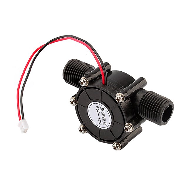 LAFGUR DC 12V 10W Water Turbine Generator Water Micro-hydro Power DIY Charging Tool