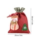 thumbnail image 3 of Xihbxyly Dia Del Primer Ministro Bolsa de Regalo de Navidad Bolsa de Regalo de Lino Tridimensional Estilo Anciano Estilo Muñeco de Nieve Bolsa de Regalo de Lino, 3 of 6