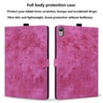 thumbnail image 6 of Allytechgroup Flip Case for Apple iPad (A16) 11th Gen 11" 2025/ iPad 10th Gen 10.9" 2022, Stylish Blossom PU Leather Auto Sleep Wake Protective Pencil Holder Shockproof Case for iPad 11/ iPad 10,Rose, 6 of 8