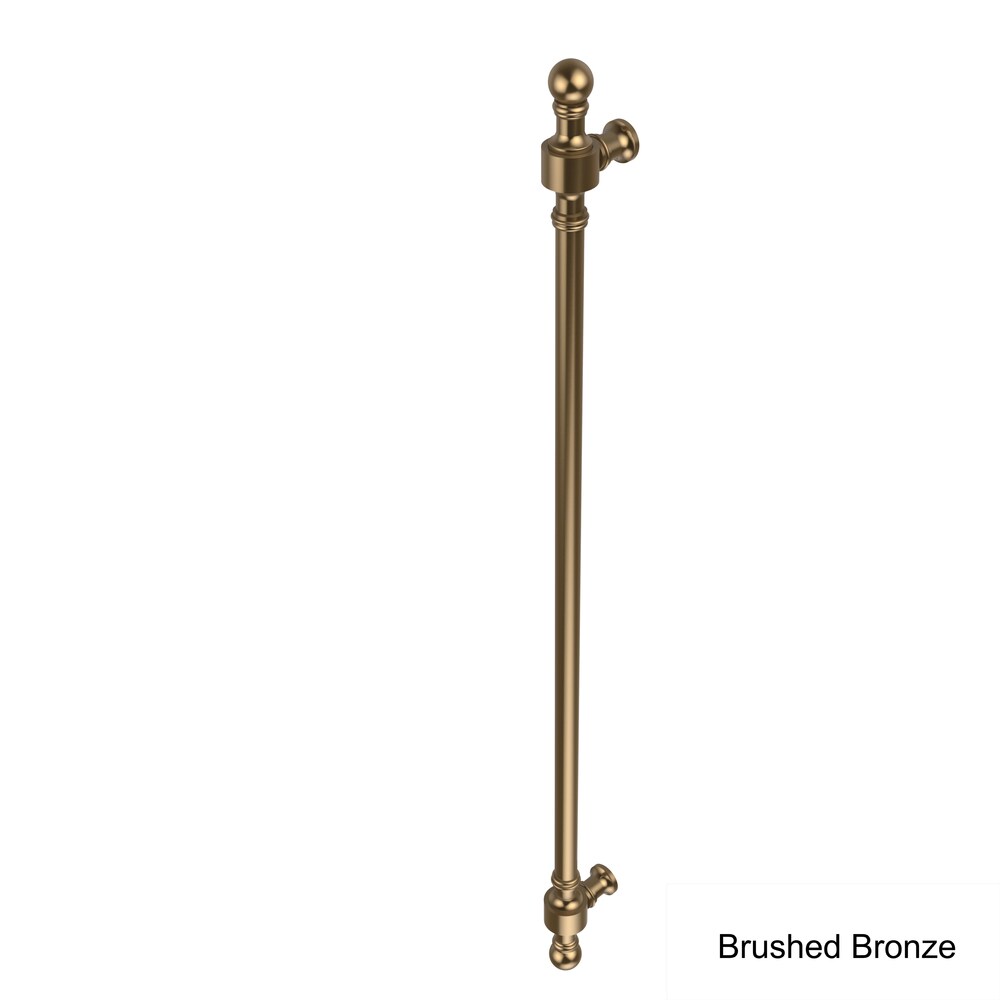 Allied Brass  Retro Wave Collection 18 Inch Refrigerator Pull Unlacquered Brass Brass Finish - image 4 of 5