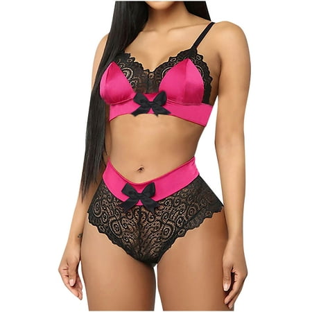 

Simplmasygenix Women s Lingerie Lace Sexy Clearance Women Fashion Lace Vest Hollow Mesh See-Through Push Up Sexy Underwear Lingerie