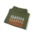 thumbnail image 4 of Georgia Moving Away 70s Retro Hoodie, Gifts, Hooded Sweatshirt, 4 of 4