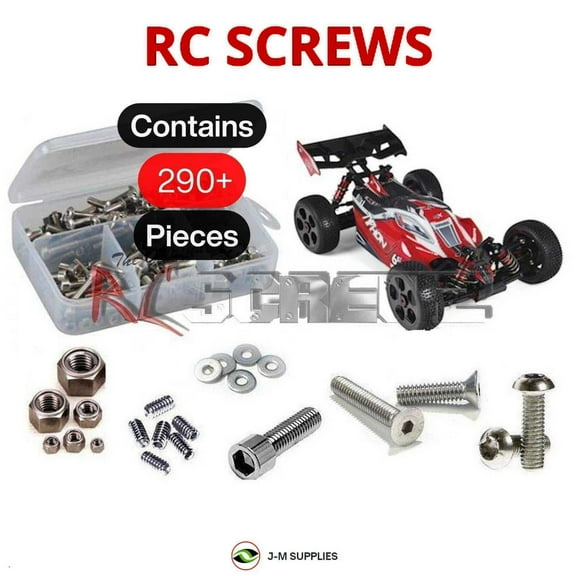 RCScrewZ Stainless Screw Kit arrm008 for Arrma RC Typhon 6s BLX 1/8 (#ARA106028 / #ARA106046) | SET