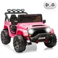 thumbnail image 2 of Eastvita 24V 2-Seater Kids Ride-On Truck, 4x4, Remote, Suspension, 3 Speeds, LED, Bluetooth, 2 of 9