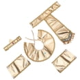 thumbnail image 1 of BESTYASH Cosplay Headpiece Egyptian Costume Kit for Stage Performance with Golden 1 Set, 1 of 8