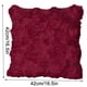 thumbnail image 2 of Funda de almohada con flores de satén, funda de cojín para sofá, silla, funda de cojín decorativa para el hogar, vino seitruly HA7457-09B, 2 of 6