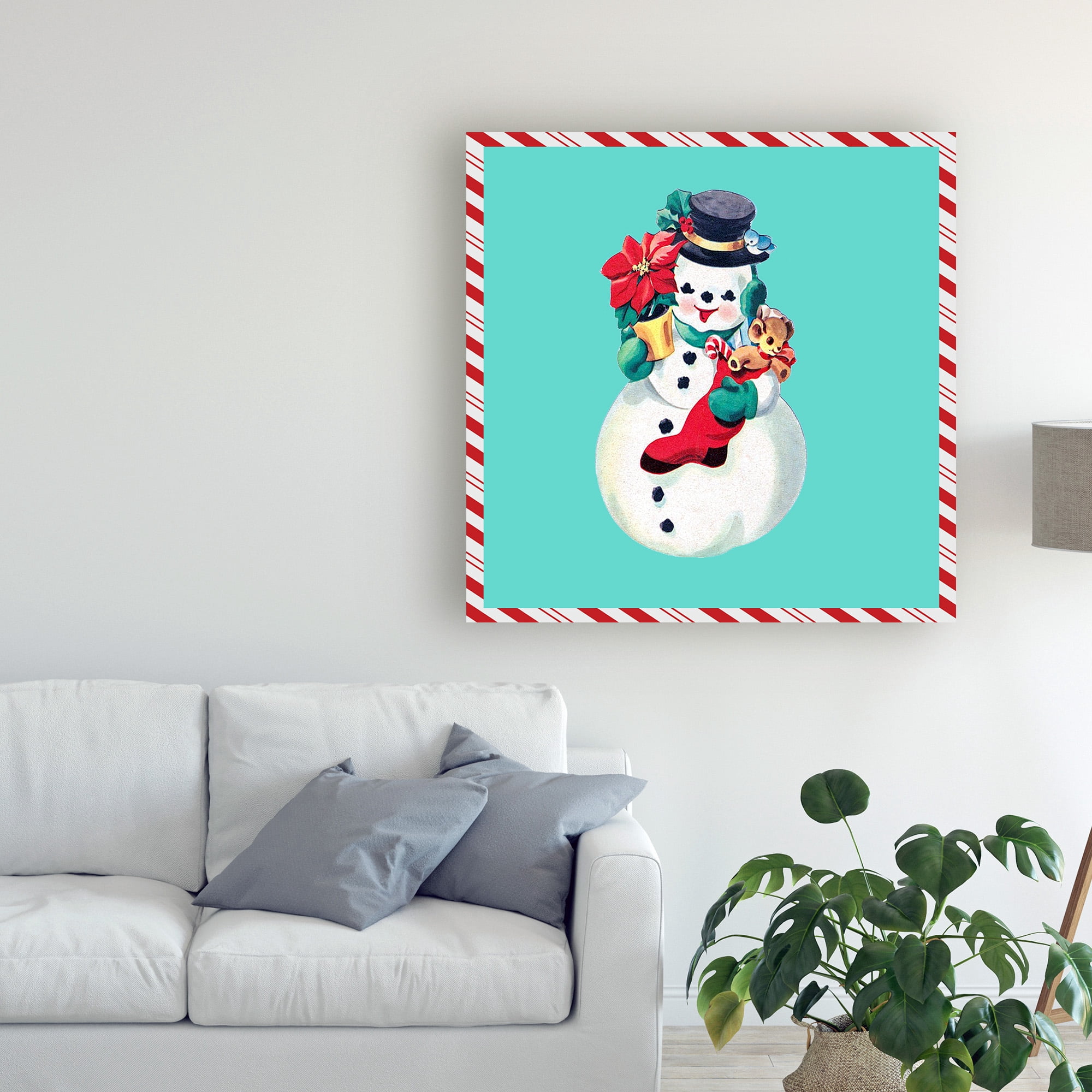 Trademark Fine Art '1955 Christmas I' Canvas Art by Alicia Ludwig