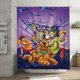 thumbnail image 1 of Cortina de ducha de Scooby Doo, cortina de baño de tela impermeable con dibujos animados, con ganchos gratuitos, decoración del hogar, accesorios de baño, regalos para niños y niñas, 72 x 72 pulgadas, 1 of 8