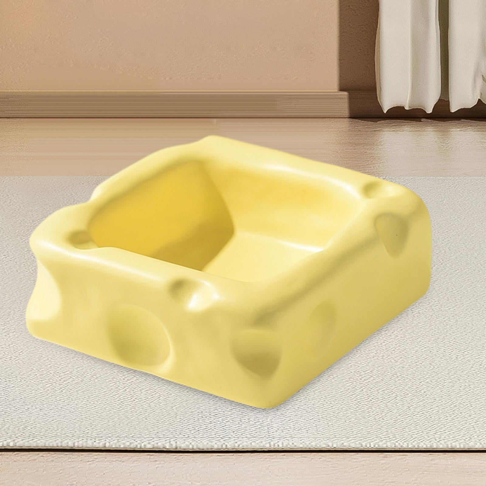 Fzaqwen Ceramic Cat Bowl No Black Chin Easily to Clean Anti Slip Dog Slow Feeder Bowl