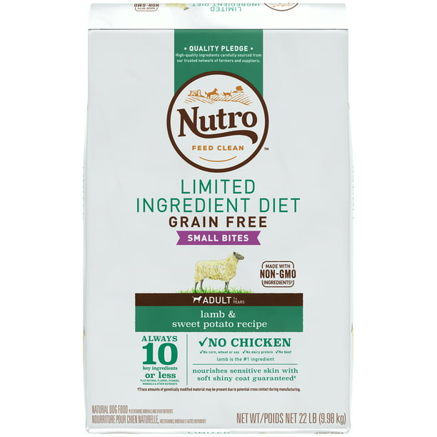 NUTRO Limited Ingredient Diet Small Bites Adult Dry Dog ...