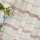 thumbnail image 3 of 1x Cortina Voile Cubierta de ventana Puerta Salón en Rojo 74x60cm Zulema Niveles de lino para ventana, 3 of 8
