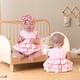 thumbnail image 3 of Set de ropa para muñecas Aori Realilike Baby Dolls de 50 cm con vestido rosa, 3 of 7