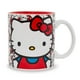 thumbnail image 2 of Taza Sanrio Hello Kitty Allover Faces de cerámica, 600 ml, sin BPA, 2 of 7
