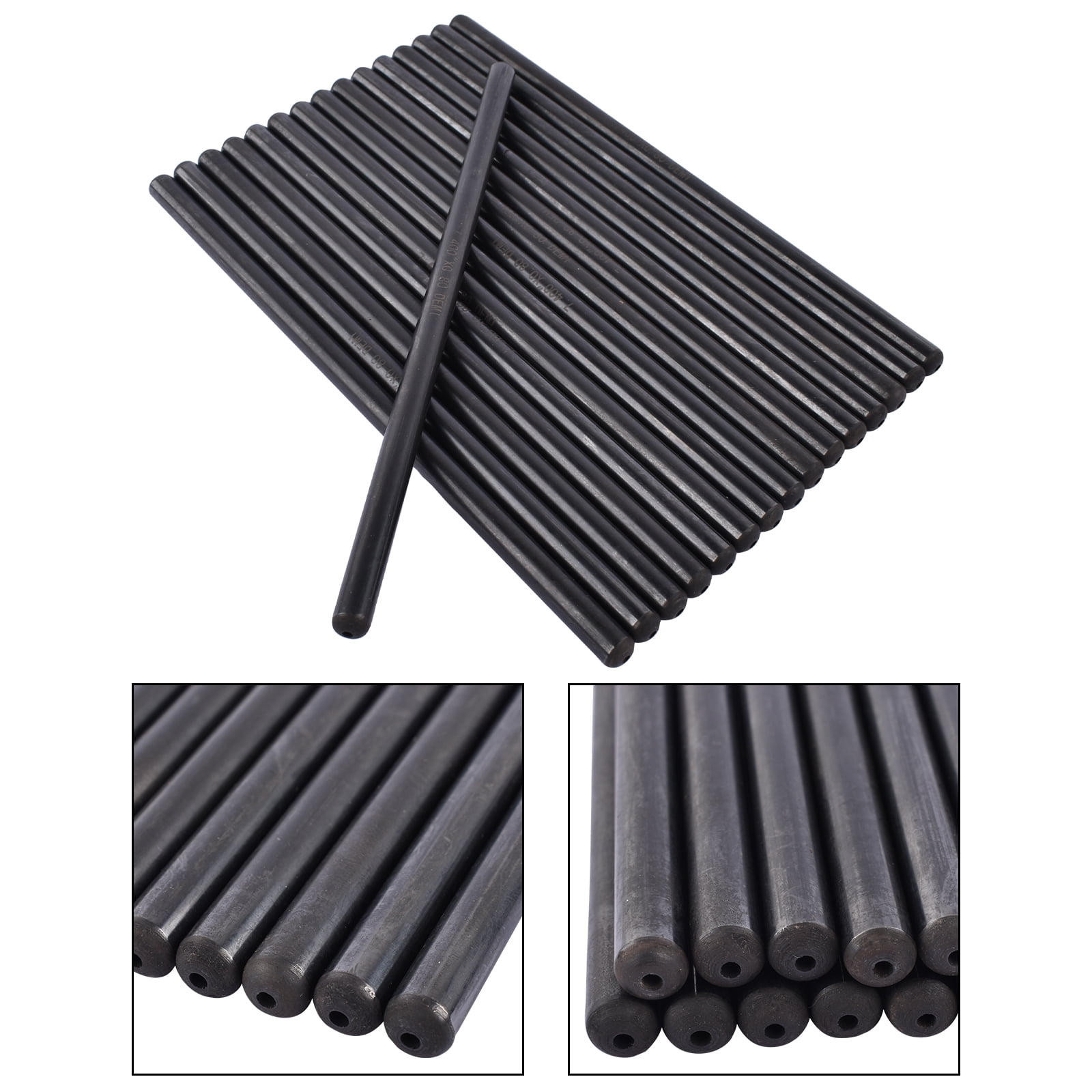 Awliye 7.400" PushRods, LS Pushrods 5/16" Diameter Push Rods Fit For LS1, LS2, LS3, LS6, LS7, LS9 LSX Engines, Compatible With 99-13