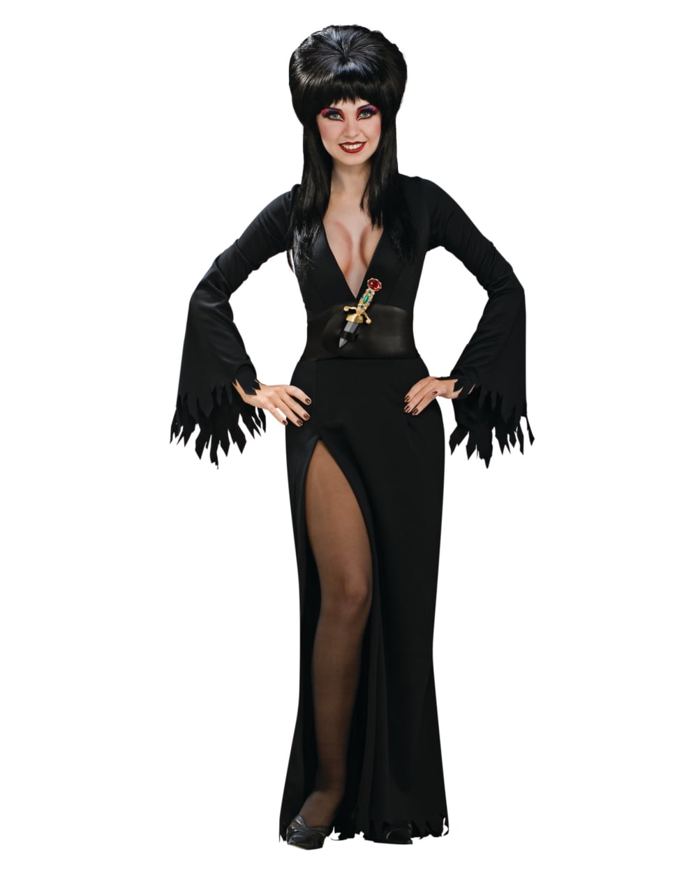 Elvira Adult Halloween Costume - Walmart.com - Walmart.com