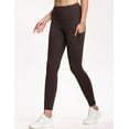 thumbnail image 3 of Thick High Waist Yoga Pants with Pockets, Tummy Control Workout Running Yoga Leggings for Women, 3 of 8